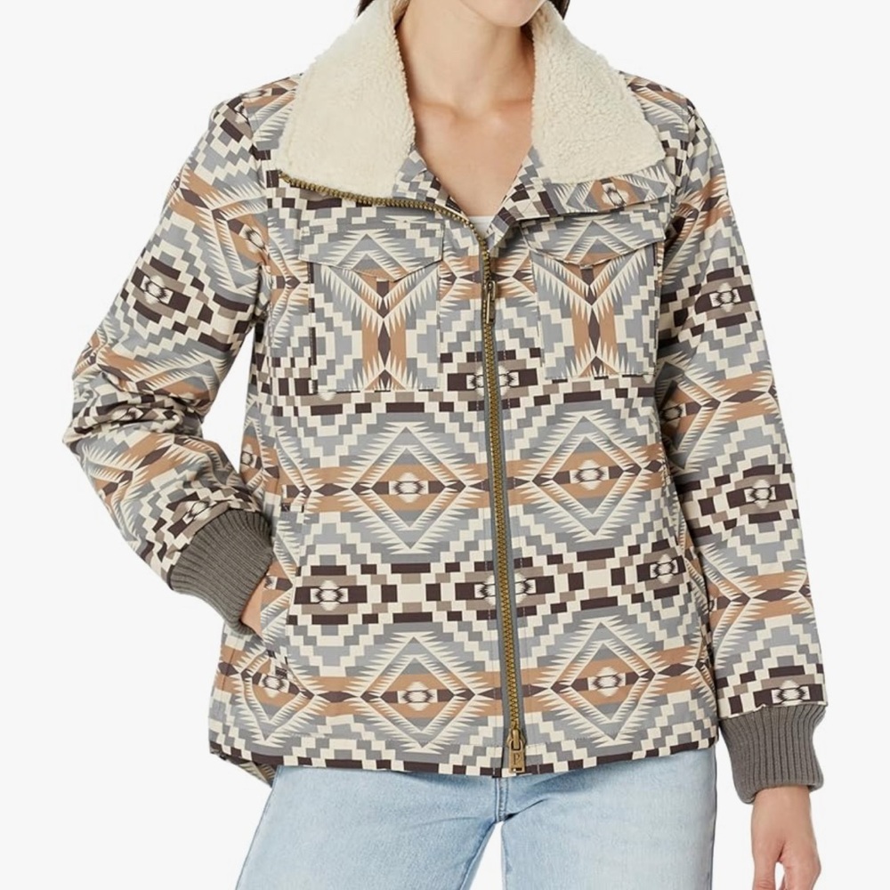 NEW Pendleton Modera zip front jacket